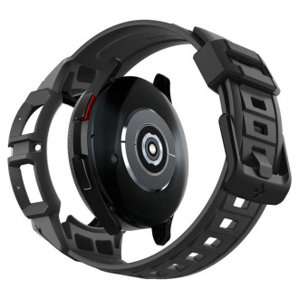 Spigen RUGGED ARMOR &quot;PRO&quot; GALAXY Watch 6 KLASICKÉ (43MM) MATNÁ ČERNÁ