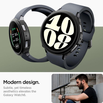 Spigen TEKUTINY VZDUCHU Samsung GALAXY Watch 6 (44MM) MATTE ČERN