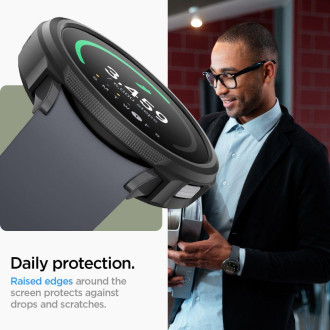 Spigen TEKUTINY VZDUCHU Samsung GALAXY Watch 6 (44MM) MATTE ČERN