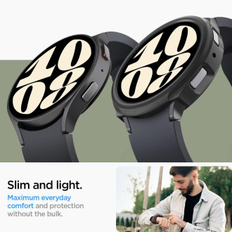 Spigen TEKUTINY VZDUCHU Samsung GALAXY Watch 6 (44MM) MATTE ČERN