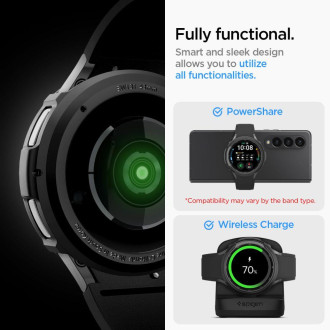 Spigen TEKUTÉ VZDUCHOVÉ Watch Samsung GALAXY 6 KLASICKÉ (43MM) MATNÁ ČERNÁ