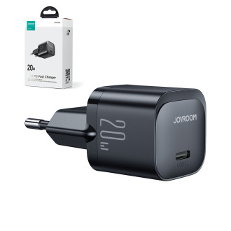 Mini nabíječka USB C 20W PD Joyroom JR-TCF02 - Černá
