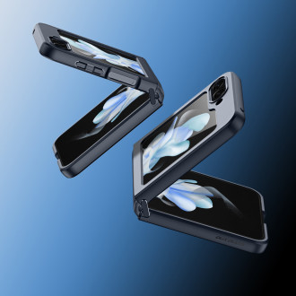Pancéřové pouzdro Samsung Galaxy Z Flip5 5G kompatibilní s MagSafe Dux Ducis Aimo Mag – černé