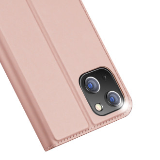 Peněženka Dux Ducis Skin Pro pro iPhone 15 Plus – růžová