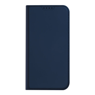 Peněženka Dux Ducis Skin Pro pro iPhone 15 Plus – modrá