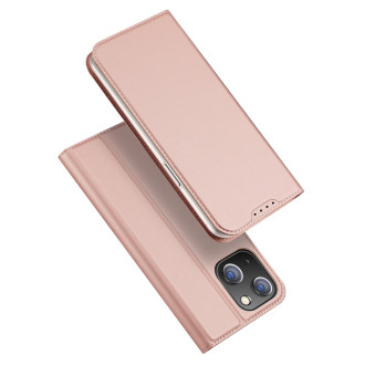 Peněženka Dux Ducis Skin Pro pro iPhone 15 – růžová