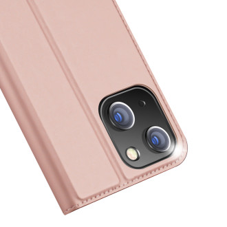 Peněženka Dux Ducis Skin Pro pro iPhone 15 – růžová