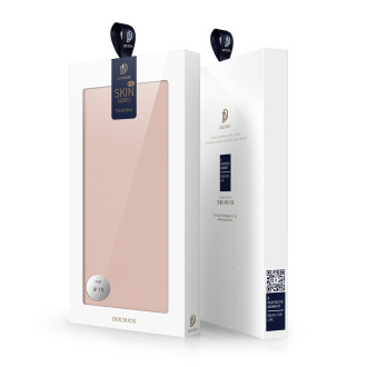 Peněženka Dux Ducis Skin Pro pro iPhone 15 – růžová