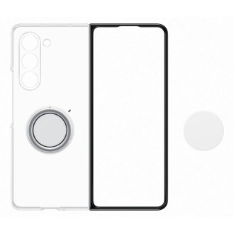 Silikonové pouzdro Gadget pro Samsung Galaxy Z Fold 5 - průhledné