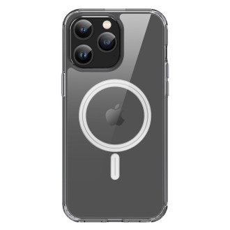 Pouzdro na iPhone 15 Pro Max s MagSafe Dux Ducis Clin – průhledné