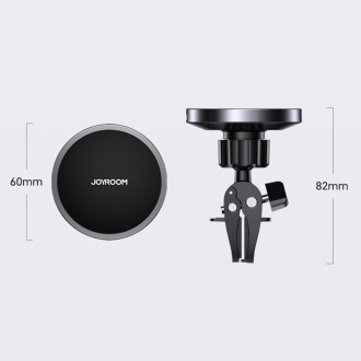 Joyroom Car Holder Qi Wireless Induction Charger 15W (MagSafe for iPhone Compatible) Black (JR-ZS240)