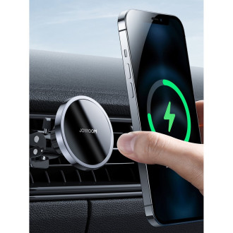 Joyroom Car Holder Qi Wireless Induction Charger 15W (MagSafe for iPhone Compatible) Black (JR-ZS240)