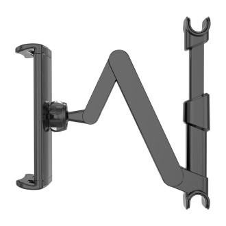 [RETURNED ITEM] Wozinsky adjustable headrest holder for tablet or phone black (WTHBK3)