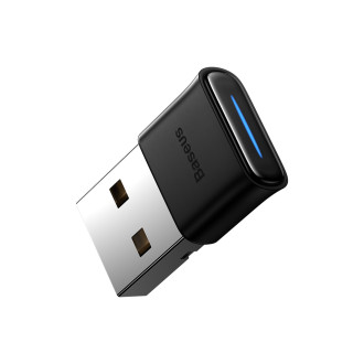 Baseus BA04 mini Bluetooth 5.0 USB adaptér přijímač vysílač pro počítač černý (ZJBA000001)