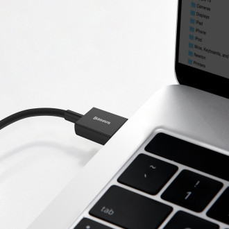 [RETURNED ITEM] Baseus Superior USB kabel – USB typ C 66 W (11 V / 6 A) Huawei SuperCharge SCP 2 m černý (CATYS-A01)