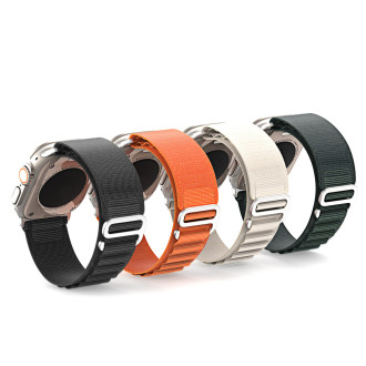 Apple Watch 8/7/6/SE/5/4/3/2/1 (41, 40, 38 mm) Dux Ducis Strap GS Verze Sport Buckle Strap - oranžový