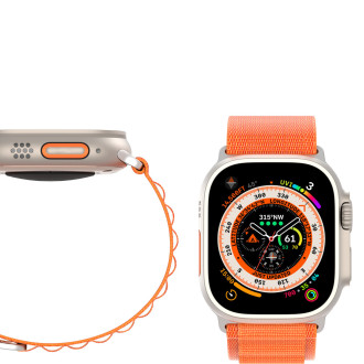 Apple Watch 8/7/6/SE/5/4/3/2/1 (41, 40, 38 mm) Dux Ducis Strap GS Verze Sport Buckle Strap - oranžový