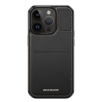 Peněženka 3v1 se stojánkem pro iPhone 15 Pro Max MagSafe RFID Blocker Dux Ducis Rafi Mag - černá