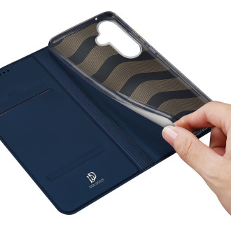 Peněženka se stojánkem pro Samsung Galaxy S23 FE Dux Ducis Skin Pro - modrá