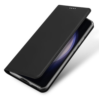 Peněženka se stojánkem pro Samsung Galaxy S23 FE Dux Ducis Skin Pro - černá