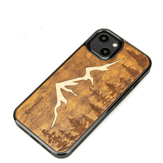 Dřevěné pouzdro pro iPhone 13 Bewood Imbuia Mountains