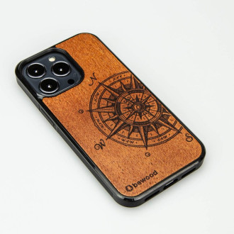 Dřevěné pouzdro pro iPhone 13 Pro Bewood Traveler Merbau