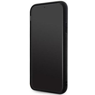 Karl Lagerfeld KLHCN61RUPKLPK iPhone 11 / Xr 6,1" pevný kryt černý/černý 3D monogram