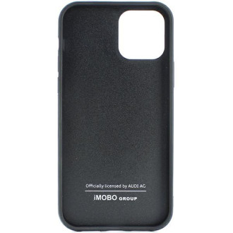 Audi Carbon Fiber iPhone 12/12 Pro 6,1&quot; černý/černý pevný obal AU-TPUPCIP12P-R8/D2-BK