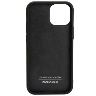 Audi Carbon Fiber Stripe iPhone 11 / Xr 6,1&quot; černý/černý pevný obal AUS-TPUPCIP11-R8/D1-BK