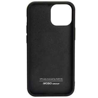 Audi Carbon Fiber Stripe iPhone 13 Pro Max 6,7&quot; černý/černý pevný obal AUS-TPUPCIP13PM-R8/D1-BK