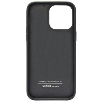 Audi Carbon Fiber Stripe iPhone 14 Pro 6,1&quot; černo/černý pevný obal AUS-TPUPCIP14P-R8/D1-BK