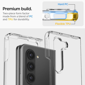 Spigen ULTRA HYBRID GALAXY Z Fold 5 CRYSTAL CLEAR