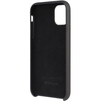 Audi silikonové pouzdro iPhone 11 / Xr 6,1&quot; černo/černé pevné pouzdro AU-LSRIP11-Q3/D1-BK
