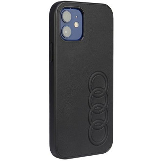Audi Synthetic Leather iPhone 11 Pro 5,8&quot; černý/černý pevný obal AU-TPUPPCIP11-TT/D1-BK
