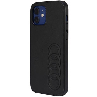 Audi Synthetic Leather iPhone 11 Pro 5,8&quot; černý/černý pevný obal AU-TPUPPCIP11-TT/D1-BK