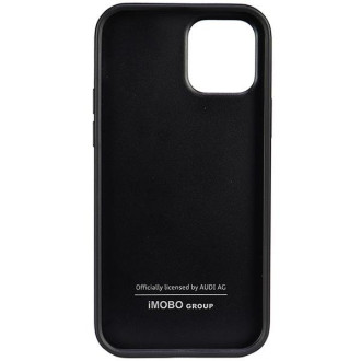 Audi Synthetic Leather iPhone 11 Pro 5,8&quot; černý/černý pevný obal AU-TPUPPCIP11-TT/D1-BK