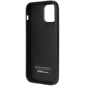 Audi Synthetic Leather iPhone 11 Pro 5,8&quot; černý/černý pevný obal AU-TPUPPCIP11-TT/D1-BK