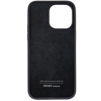 Audi Synthetic Leather iPhone 14 Pro Max 6,7&quot; černý/černý pevný obal AU-TPUPPCIP14PM-TT/D1-BK