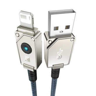 USB kabel - Lightning Baseus Unbreakable 2.4A 480Mbps 2m - bílý
