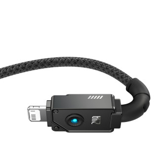 USB kabel - Lightning Baseus Unbreakable 2.4A 480Mbps 2m - černý