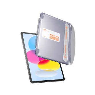 Tvrzené sklo Baseus Crystal pro iPad 10 10,9&#39;&#39; 2022 + montážní sada - průhledná