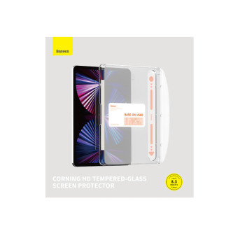 Tvrzené sklo Baseus Crystal pro iPad Mini 6 8,3&#39;&#39; + montážní sada - transparentní