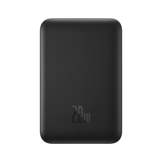 [RETURNED ITEM] Magnetická mini power banka Baseus s MagSafe 15W / PD QC 20W 10000mAh černá (Overseas Edition) + kabel řady Xiaobai USB-C - USB-C 60W