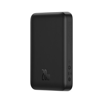 [RETURNED ITEM] Magnetická mini power banka Baseus s MagSafe 15W / PD QC 20W 10000mAh černá (Overseas Edition) + kabel řady Xiaobai USB-C - USB-C 60W