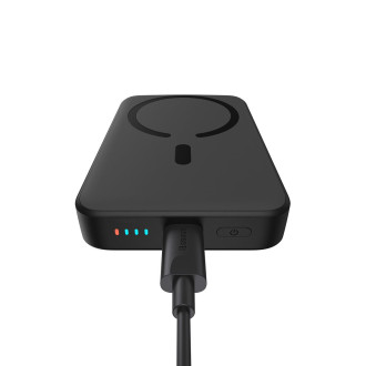 [RETURNED ITEM] Magnetická mini power banka Baseus s MagSafe 15W / PD QC 20W 10000mAh černá (Overseas Edition) + kabel řady Xiaobai USB-C - USB-C 60W