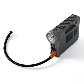 Choetech startér s kompresorem, powerbanka 8000mAh, LED svítilna černá (TC0017)