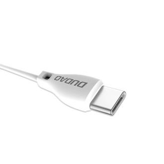 Dudao kabel USB Type C 2.1A 1m bílý (L4T 1m bílý)