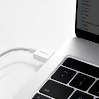 Baseus Superior USB kabel – USB typ C 66 W 6A 1 m bílý (CATYS-02)