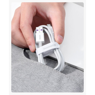 Baseus Superior USB kabel – USB typ C 66 W 6A 1 m bílý (CATYS-02)