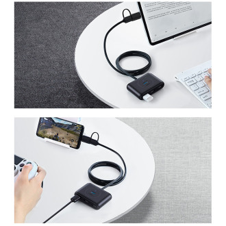 Ugreen HUB 4v1 USB-C - 4xUSB 3.0 5Gb/s 1m černý (CR113)